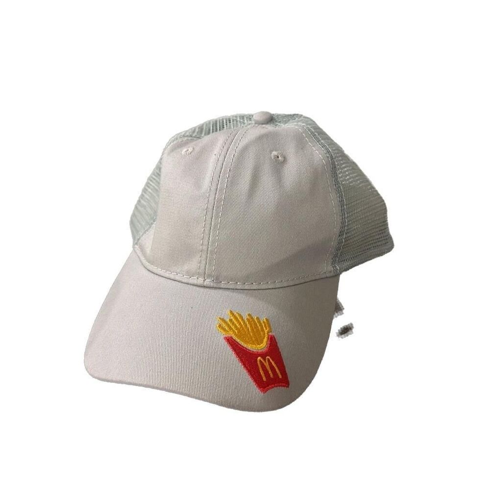 McDonald's French Fries Embroidered Trucker Snapback Hat